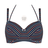 Maillots de bain Marlies Dekkers Holi Vintage bleu marine/print haut de bikini préformé