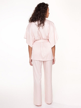 LingaDore Night Shell blush kimono
