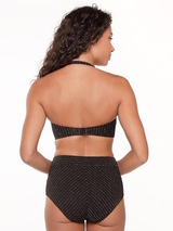 Plage de LingaDore Black Diamond noir haut de bikini préformé