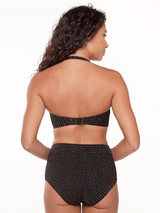Plage de LingaDore Black Diamond noir slip de bikini