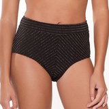 Plage de LingaDore Black Diamond noir slip de bikini