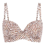 Plage de LingaDore  Crazy wild & fun  marron/print haut de bikini préformé