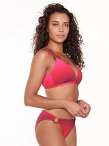 Plage de LingaDore Orchid rouge slip de bikini