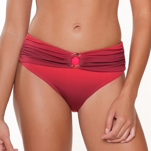 Plage de LingaDore Orchid rouge slip de bikini