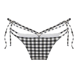 Plage de LingaDore Square Print noir/blanc slip de bikini