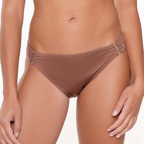 Plage de LingaDore Nutshell marron slip de bikini