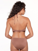 Plage de LingaDore Nutshell marron slip de bikini
