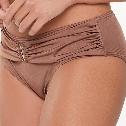 Plage de LingaDore Nutshell marron slip de bikini