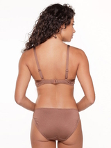 Plage de LingaDore Nutshell marron haut de bikini préformé