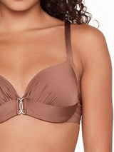 Plage de LingaDore Nutshell marron haut de bikini préformé