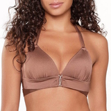 Plage de LingaDore Nutshell marron haut de bikini préformé