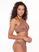 Plage de LingaDore Nutshell marron haut de bikini préformé