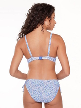 Plage de LingaDore  All About The Details bleu/print haut de bikini préformé