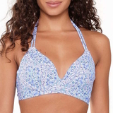 Plage de LingaDore  All About The Details bleu/print haut de bikini préformé