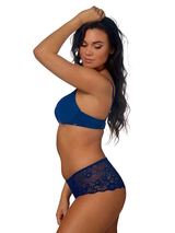 After Eden Daisy bleu marine shortie
