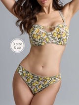 Marlies Dekkers Mambo ivoire/print soutien-gorge rembourré