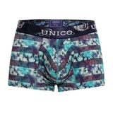 Mundo Unico Espuma De Mar turquoise/print sport trunk