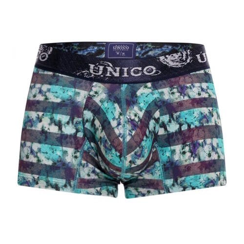 Mundo Unico Espuma De Mar turquoise/print sport trunk