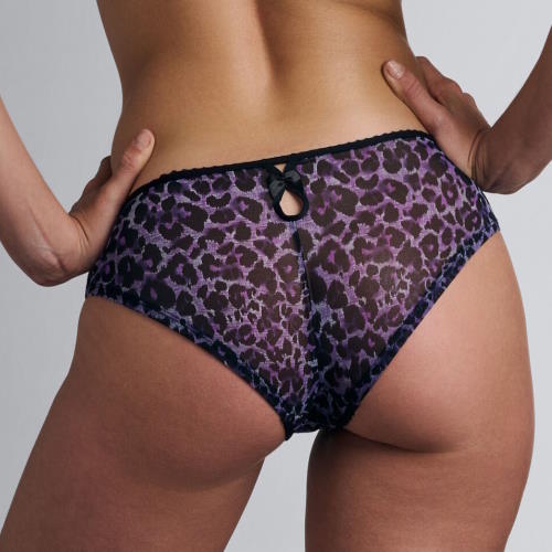 Marlies Dekkers Peekaboo violet/print slip