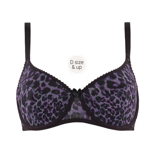 Marlies Dekkers Peekaboo violet/print soutien-gorge sans forme