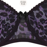 Marlies Dekkers Peekaboo violet/print soutien-gorge sans forme