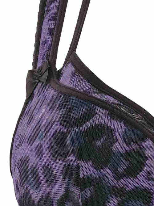Marlies Dekkers Peekaboo violet/print soutien-gorge push up
