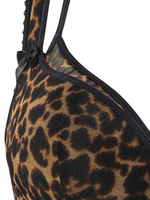 Marlies Dekkers Peekaboo marron/print soutien-gorge push up