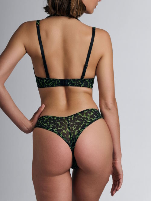 Marlies Dekkers Rapsody vert/print soutien-gorge push up