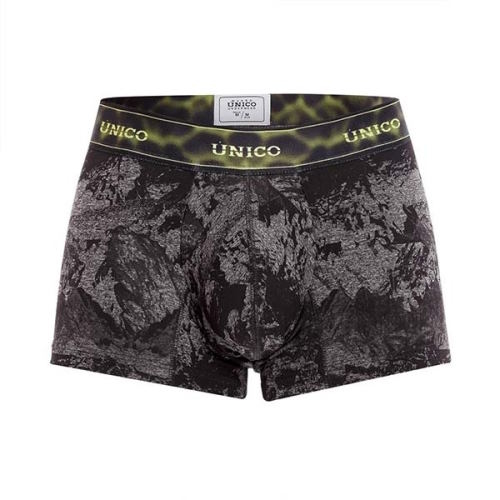 Mundo Unico Fango gris/print sport trunk