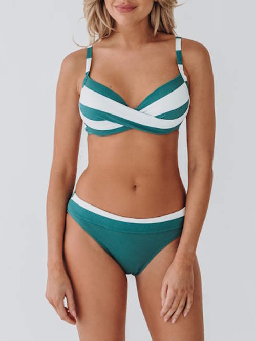 Bomain Oslo vert/blanc set
