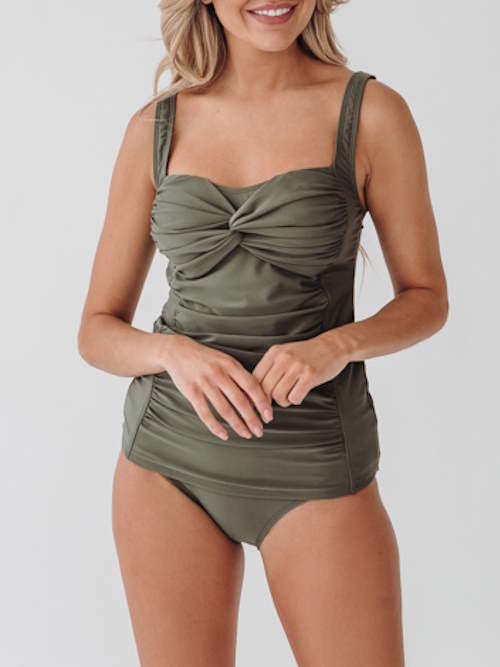 Bomain Paris vert tankini set