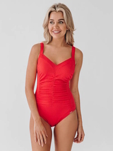 Bomain Rome rouge/print maillot de bain
