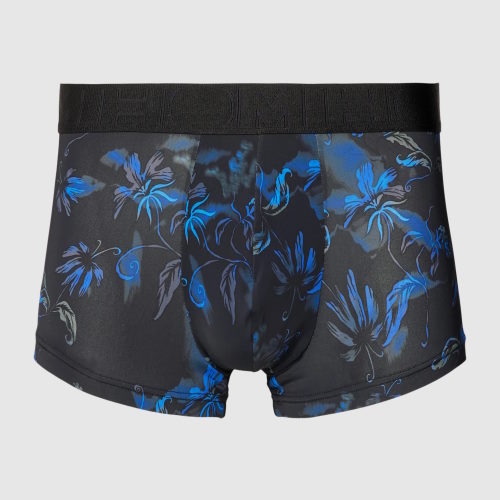 HOM Grant noir/print sport trunk