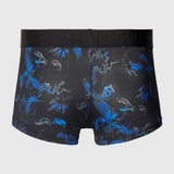 HOM Grant noir/print sport trunk
