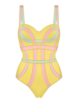Marlies Dekkers Samba Queen jaune/print corselet