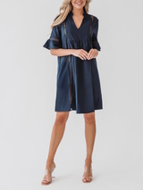 Bomain Capri bleu marine robe de plage