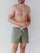 Bomain Basic kaki maillot de bain pour homme