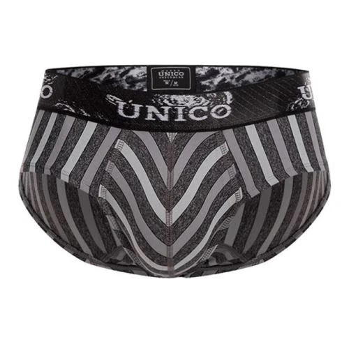 Mundo Unico Granulado gris/print sport slip
