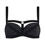 Marlies Dekkers Wing Power noir/gris soutien-gorge rembourré
