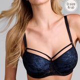 Marlies Dekkers Space Odyssey noir/bleu soutien-gorge rembourré