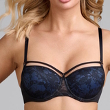 Marlies Dekkers Space Odyssey noir/bleu soutien-gorge rembourré