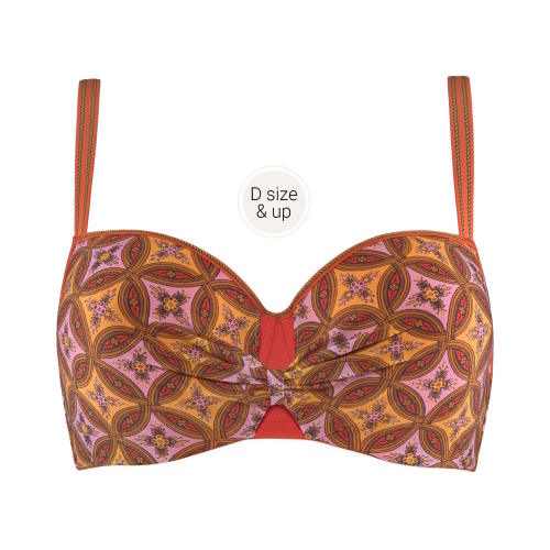 Marlies Dekkers Florana orange/print soutien-gorge rembourré