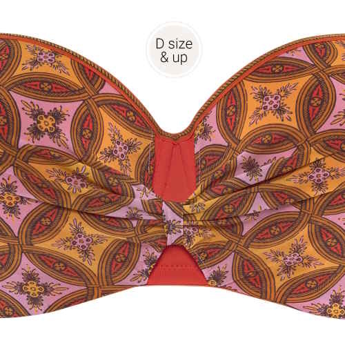 Marlies Dekkers Florana orange/print soutien-gorge rembourré