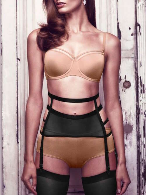 Marlies Dekkers Secret Spider noir jarretelles garter belt