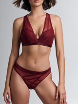 Marlies Dekkers Illusionist bordeaux soutien-gorge push up