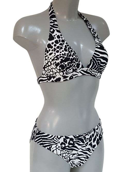 Nickey Nobel Animal noir/print set