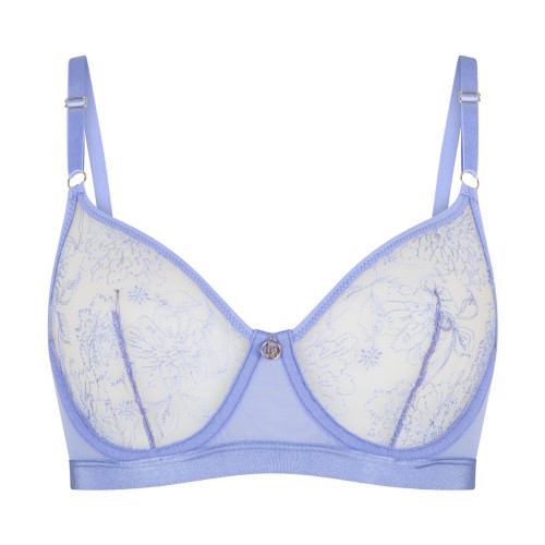 LingaDore Misty Blue bleu soutien-gorge sans forme