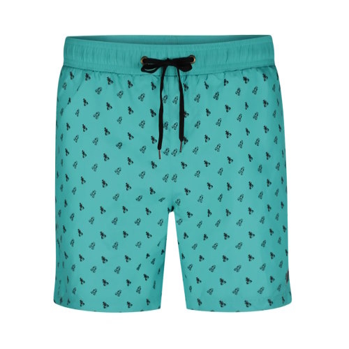 L'île Lobster vert/print maillot de bain pour homme
