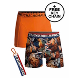 Muchachomalo Dutch Lion orange/print boxer