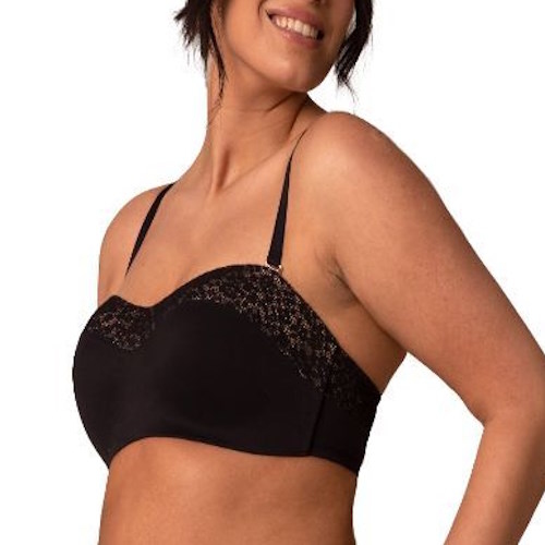 Salon Royal Joy noir soutien-gorge sans armatures en dentelle
